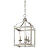 Średnia lampa wisząca Larkin 3 źródła światła szczotkowany nikiel designerska metalowa KL-LARKIN-P-M-NI KICHLER